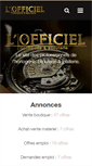 Mobile Screenshot of lofficielhb.com